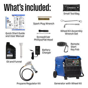 iGen12000DFc Inverter Generator - Dual Fuel with CO Sensor