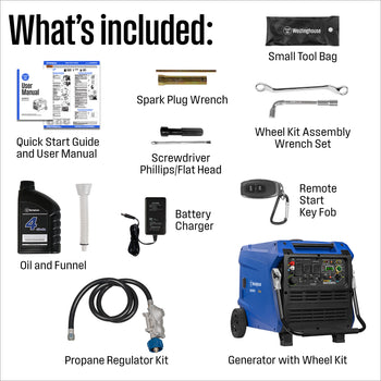 iGen12000TFc Inverter Generator - Tri-Fuel with CO Sensor