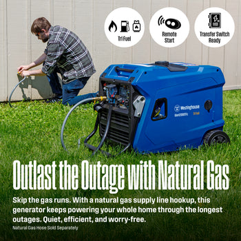 iGen12000TFc Inverter Generator - Tri-Fuel with CO Sensor