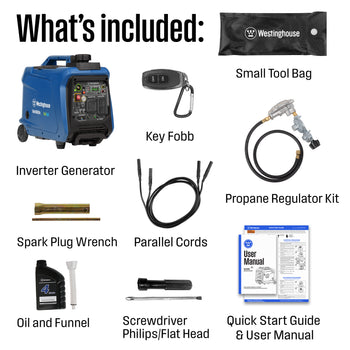 iGen4000DFc Inverter Generator - Dual Fuel with CO Sensor