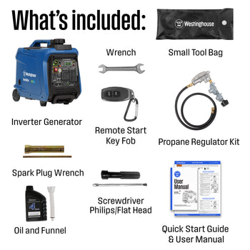iGen4000DFc Inverter Generator - Dual Fuel with CO Sensor