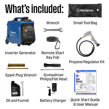 iGen4000DFc Inverter Generator - Dual Fuel with CO Sensor