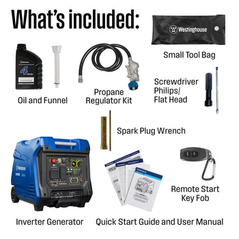 iGen5000DFc Inverter Generator Dual Fuel with CO Sensor