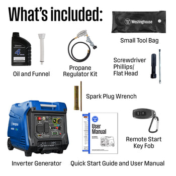 iGen5000DFc Inverter Generator Dual Fuel with CO Sensor
