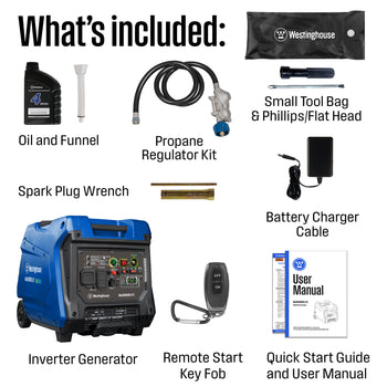 iGen5000DFc EFI Inverter Generator - Dual Fuel with CO Sensor