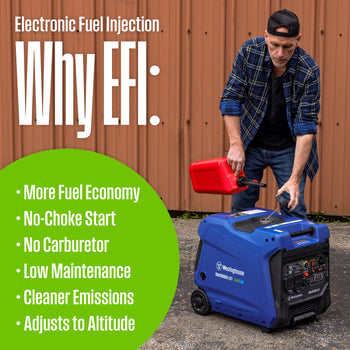 iGen5000DFc EFI Inverter Generator - Dual Fuel with CO Sensor