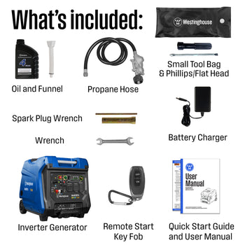 iGen8200TFc Inverter Generator - Tri-Fuel with CO Sensor