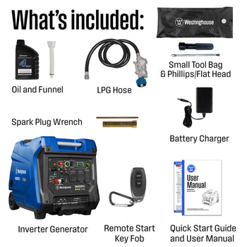 iGen8200TFc Inverter Generator - Tri-Fuel with CO Sensor