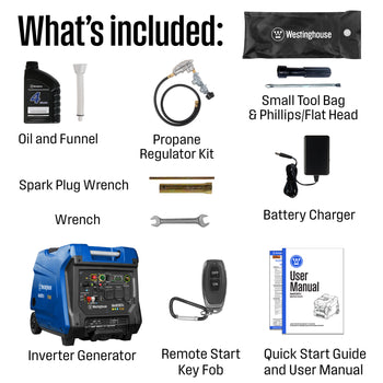 iGen8200TFc Inverter Generator - Tri-Fuel with CO Sensor