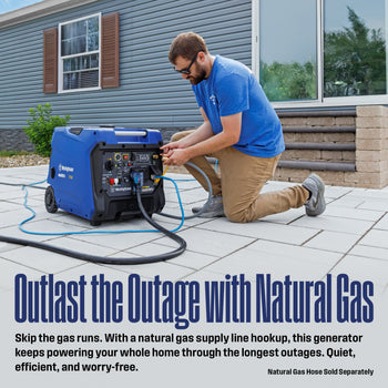 iGen8200TFc Inverter Generator - Tri-Fuel with CO Sensor