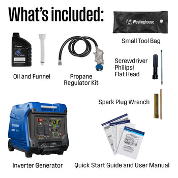 iGen5000DFcv Inverter Generator - Dual Fuel with CO Sensor