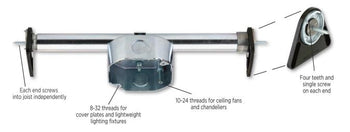 Saf-T-Brace with 4 Teeth w/ Locking Screw