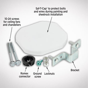 Saf-T-Brace, 3 Teeth, Twist and Lock