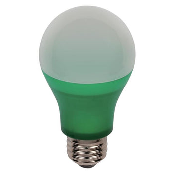 Omni A19 6 Watt (40 Watt Equivalent) Medium Base Green LED Party Bulb