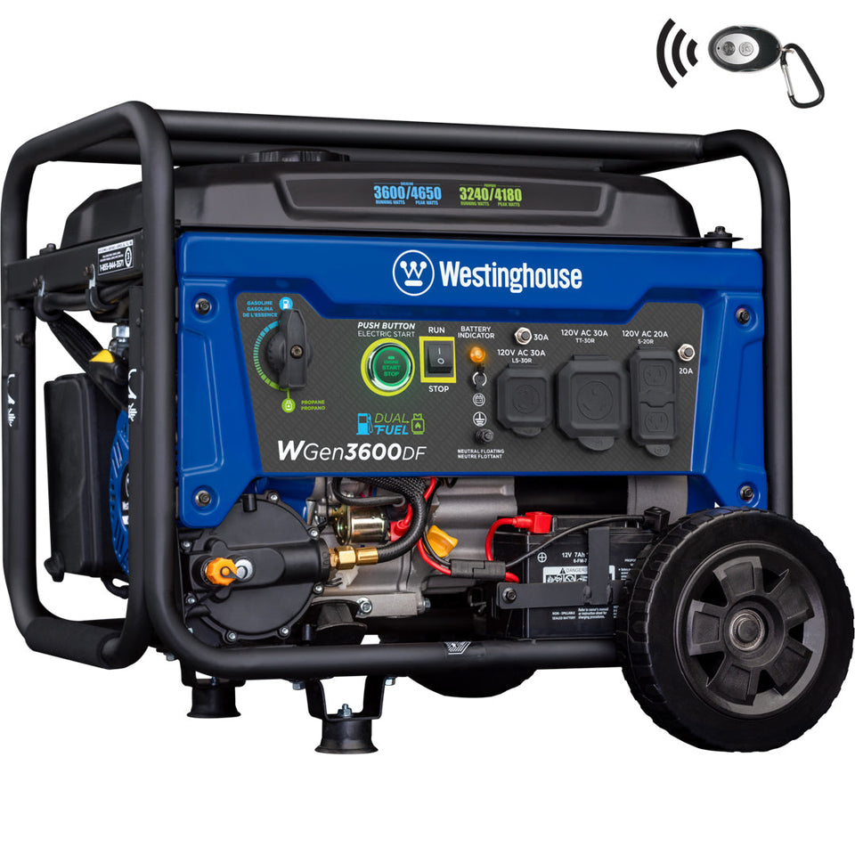 Remote Control Generator Westinghouse