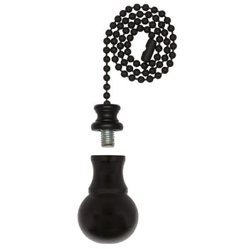 Classic Ball Finial/Pull Chain, Oil Rubbed Bronze Finish