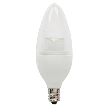 B11 2.8-Watt (25 Watt Equivalent) Candelabra Base Bright White Dimmable LED Lamp