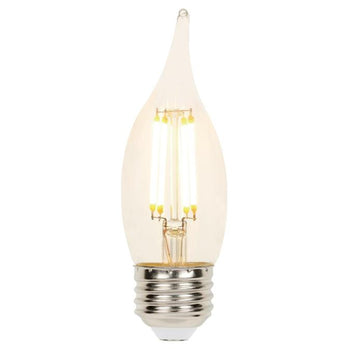 CA11 4.5-Watt (60 Watt Equivalent) Medium Base Clear Dimmable Filament LED Lamp