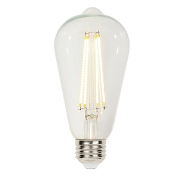 ST20 6.5-Watt (60-Watt Equivalent) Medium Base Clear Dimmable Filament LED Lamp