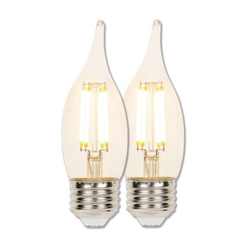 CA11 4-Watt (40 Watt Equivalent) Medium Base Clear Dimmable Filament LED Lamp