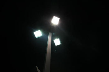 Shoebox 80-Watt (250 Watt Equivalent) Extended Mogul Base Daylight High Lumen LED Lamp