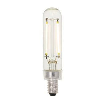 T6 2.5-Watt (25 Watt Equivalent) Candelabra Base Clear Dimmable Filament LED Lamp