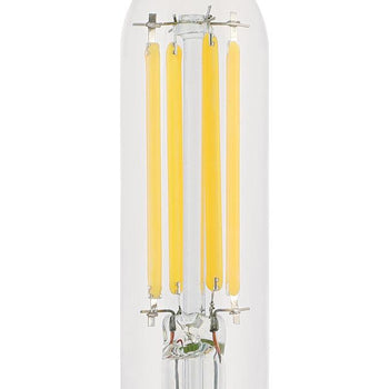T6 4.5-Watt (40-watt Equivalent) Candelabra Base Clear Dimmable Filament LED Lamp