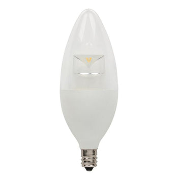 B13 6-1/2-Watt (60 Watt Equivalent) Candelabra Base Soft White Dimmable LED Lamp
