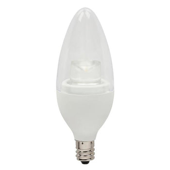 B11 4-1/2-Watt (40 Watt Equivalent) Candelabra Base Soft White Dimmable ENERGY STAR LED Lamp