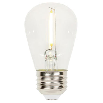 S14 1.2-Watt (15 Watt Equivalent) Medium Base Clear LED Lamp