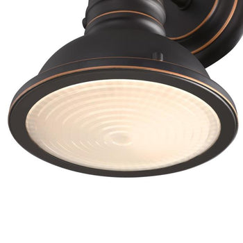Boswell One-Light Indoor Wall Fixture, Oil-Rubbed Bronze Finish with Highlights