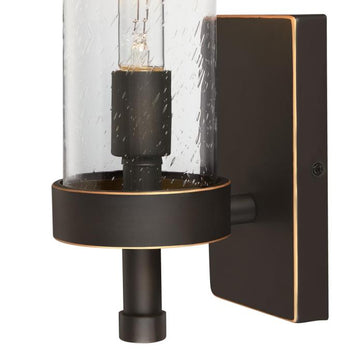 Lavina One-Light Indoor Wall Fixture, Oil-Rubbed Bronze Finish with Highlights