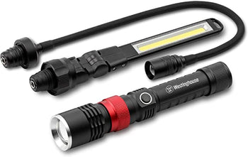 3 in 1 LED Rechargeable Flashlight Kit – WF81