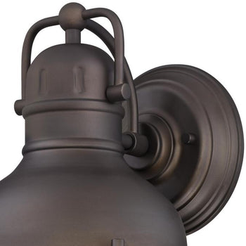 Orson One-Light Dimmable LED Outdoor Wall Fixture, Oil-Rubbed Bronze Finish, Dark Sky Friendly