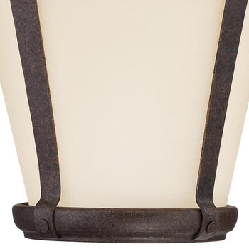 Darcy One-Light LED Outdoor Wall Lantern, Victorian Bronze Finish