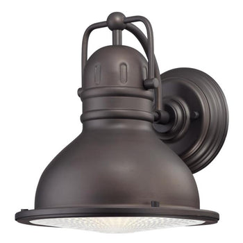 Orson One-Light Dimmable LED Outdoor Wall Fixture, Oil Rubbed Bronze Finish