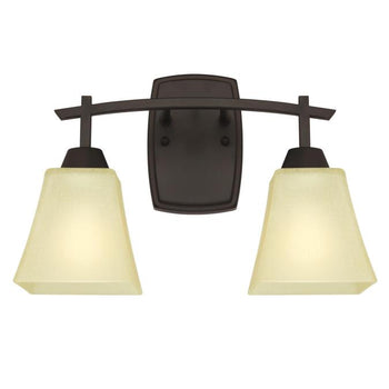 Midori Two-Light Indoor Wall Fixture, Oil Rubbed Bronze Finish