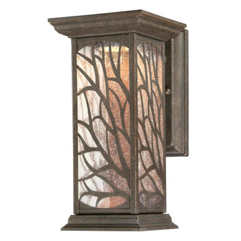 Glenwillow One-Light LED Outdoor Wall Lantern, Victorian Bronze Finish