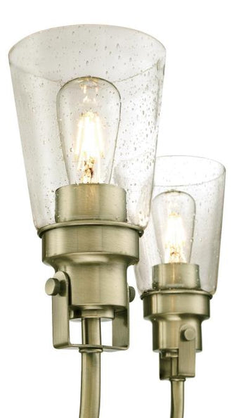 Ashton Five-Light Indoor Chandelier, Antique Brass Finish