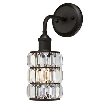 Sophie One-Light Indoor Wall Fixture, Oil Rubbed Bronze Finish