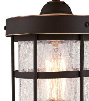 Barkley One-Light Indoor Mini Pendant, Oil Rubbed Bronze Finish with Highlights