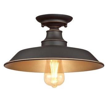 Westinghouse Lighting 6132900 Iron Hill Vintage-Style Two Light LED...
