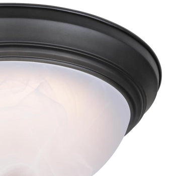 11-Inch Dimmable LED Indoor Flush Mount Ceiling Fixture, Oil Rubbed Bronze Finish