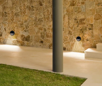 Winslett One-Light Dimmable LED Outdoor Wall Fixture, Textured Black Finish, Dark Sky Friendly