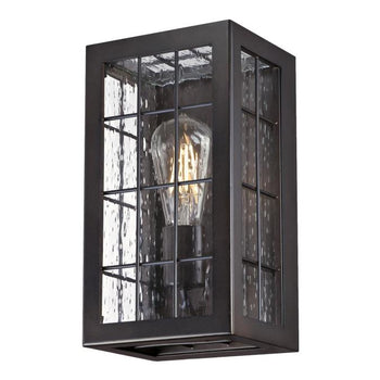 Wrightsville One-Light Outdoor Wall Fixture, Oil Rubbed Bronze Finish