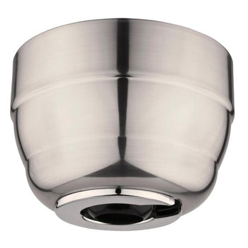 Cathedral Ceiling Fan Canopy Kit, 45-Degree, Brushed Nickel Finish