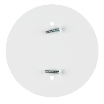 White Outlet Concealer, Holes Spaced 2 3/4-Inch Apart