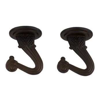1 1/2-Inch Swag Hook Kit, Oil Rubbed Bronze Finish