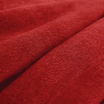 Plush Sherpa Fleece Throw Blanket Red
