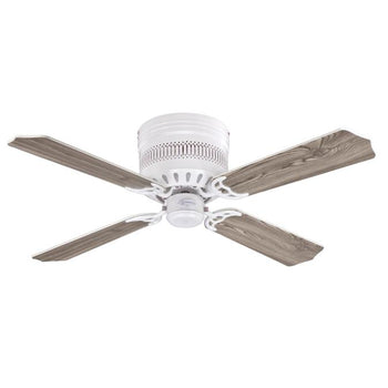Casanova Supreme 42-Inch Four-Blade Indoor Ceiling Fan, White Finish with LED Light Fixture